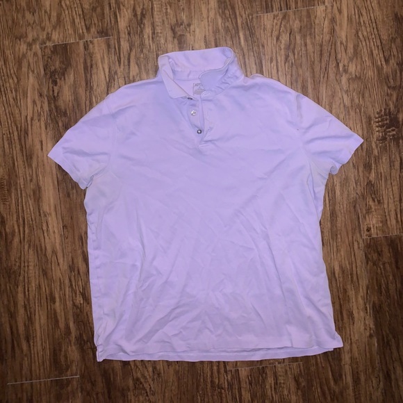 Apt 9 Mens Lavender Collared Shirt - Picture 3 of 5